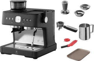 Electrolux 800 Series E8EC1-8BP espressomachine, zwart