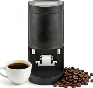 Elektrische automatische koffiestamper - 58 mm - zwart