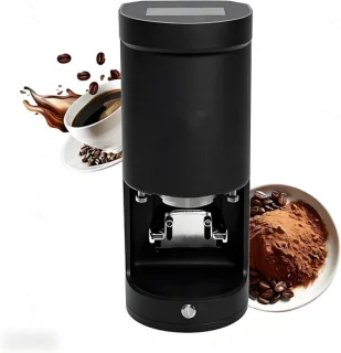 Elektrische Espresso Tamper 58 mm - Zwart
