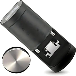 Elektrische Espresso Tamper 58mm Zwart