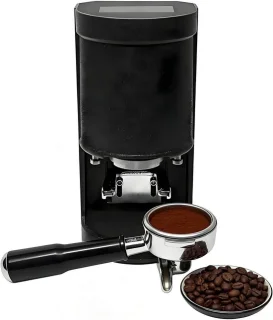 Elektrische koffiestamper 58 mm universeel zwart