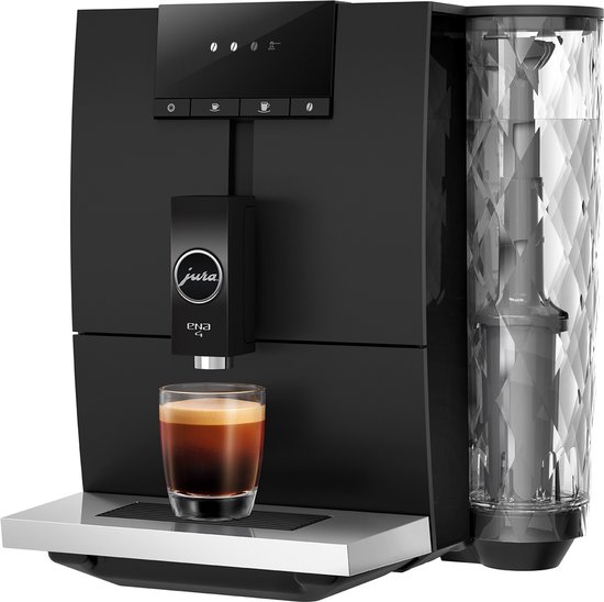 Compacte kwaliteit: krachtige espresso in één druk op de knop