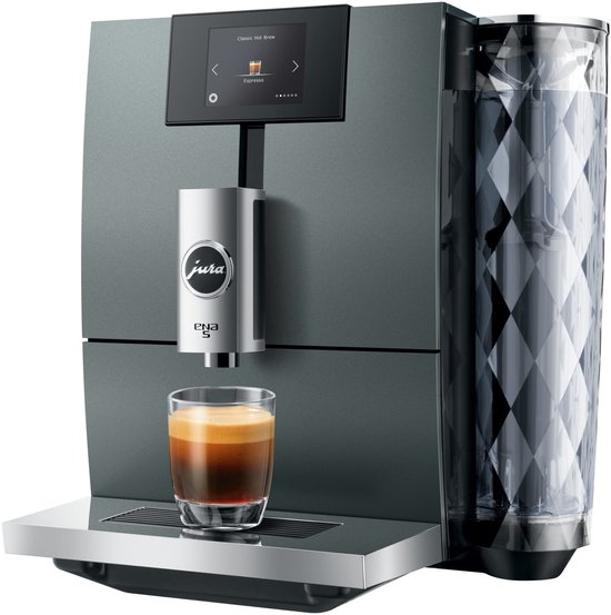 Compacte klasse: veelzijdig koffiegenot met Night Inox elegantie