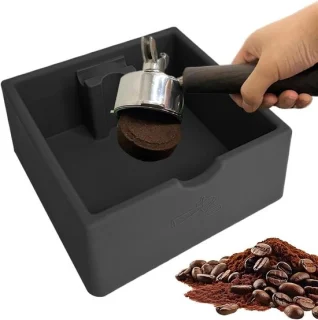 Espresso afvalbak 1,5 liter zwart