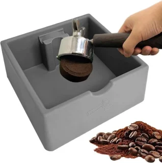 Espresso afvalemmer grijs