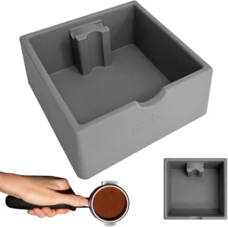 Espresso afvalemmer koffie knock box 1,5 l grijs