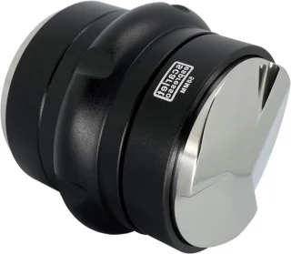Espresso distributeur tamper - 2-in-1 koffiegereedschap - 58-58.5 mm - zwart