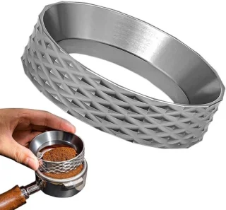 Espresso doseertrechter 51/58 mm zilver