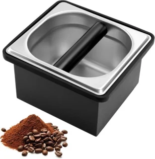 Espresso knock box rvs