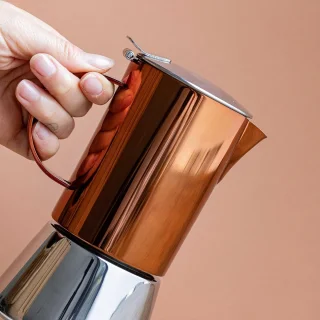 Espresso-koffiezetapparaat 2 ml koper