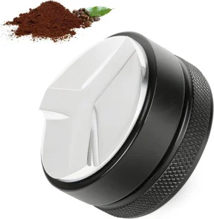 Espresso leveler 53 mm zilver