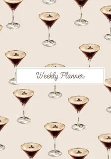 Espresso Martini weekly planner