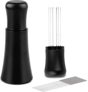 Espresso naaldverdeler mat zwart