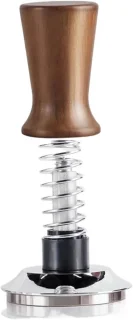 Espresso Sabotage houten koffietamper 58 mm plat