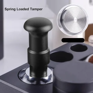 Espresso Sabotage koffie tamper 58 mm zilver