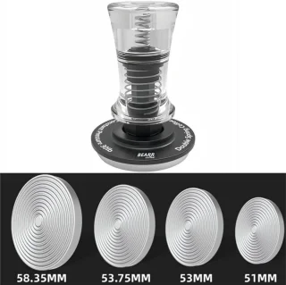 Espresso Sabotage Koffie Tamper 58 mm Zwart