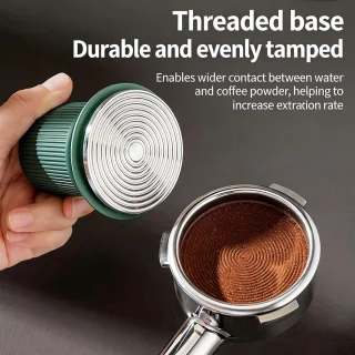 Espresso Sabotage Koffietamper 51-58 mm Grijs