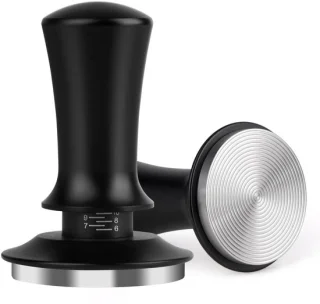 Espresso Saboteer koffie tamper 53mm zwart