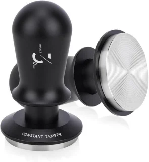 Espresso Stamper Koffietamper 53 mm Zwart