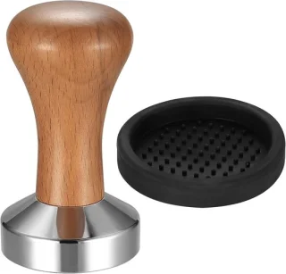 Espresso Tamper 51 mm - Houten handgreep