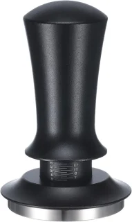 Espresso tamper 51 mm zwart