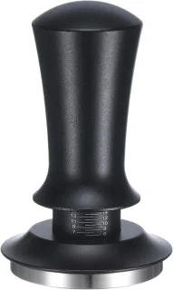 Espresso tamper 51 mm zwart