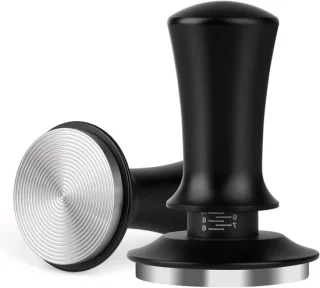Espresso tamper 51mm zwart
