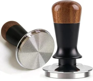 Espresso Tamper 53 mm Houtkleurig