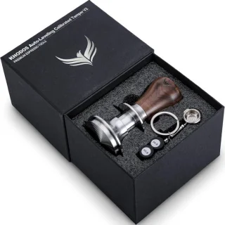 Espresso Tamper 54 mm - Walnoot