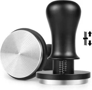 Espresso tamper 58mm zwart