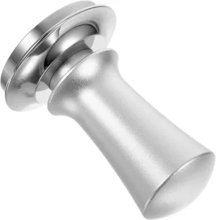 Espresso tamper koffie drukker 9,5 x 6 cm zilver