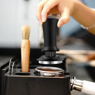 Espresso tamper Koffie Sabotage 53mm zwart
