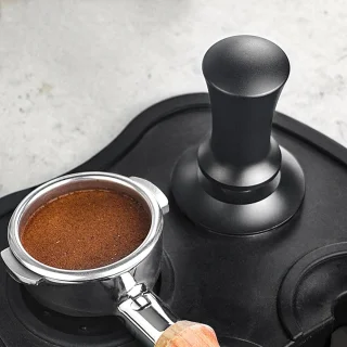 Espresso tamper Koffie Sabotage 53mm zwart