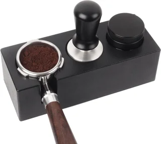 Espresso tamper station voor 54mm en 58mm portafilters