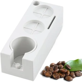 Espresso tamper station wit