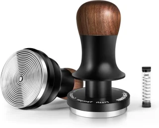 Espresso tamper - zwart