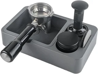 Espresso tamping station - koffie pers station