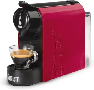 Espressokoffiezetapparaat rood