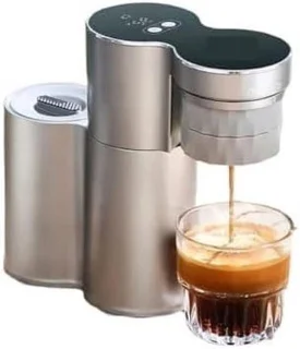 Espressokoffiezetapparaat single-serve zwart