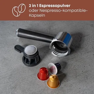 Espressomachine 2-in-1