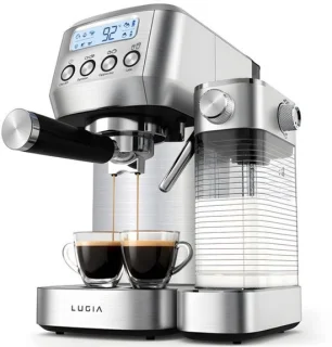 Espressomachine 20 Bar met automatische melkopschuimer