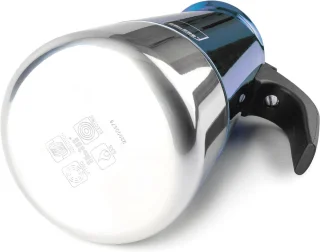 Espressomachine 2‑kops 100 ml RVS