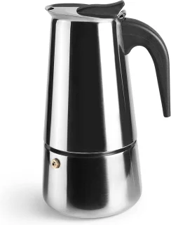Espressomachine 2‑kops 100 ml RVS