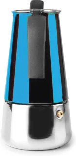 Espressomachine 2‑kops 100 ml RVS