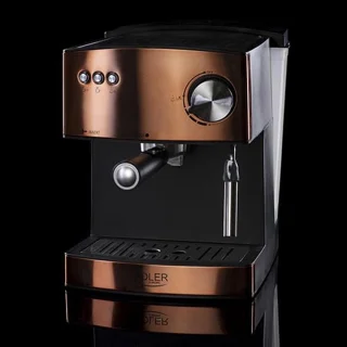 Espressomachine Aluminium Goud