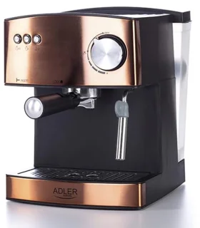 Espressomachine Aluminium Goud