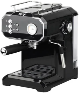 Espressomachine halfautomatisch met melkschuimer, 1,8 l