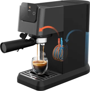 Espressomachine Koffiezetapparaat Zwart