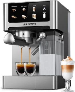 Espressomachine met dubbele boiler