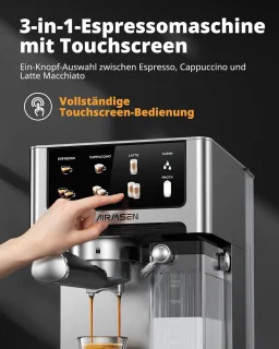 Espressomachine met dubbele boiler